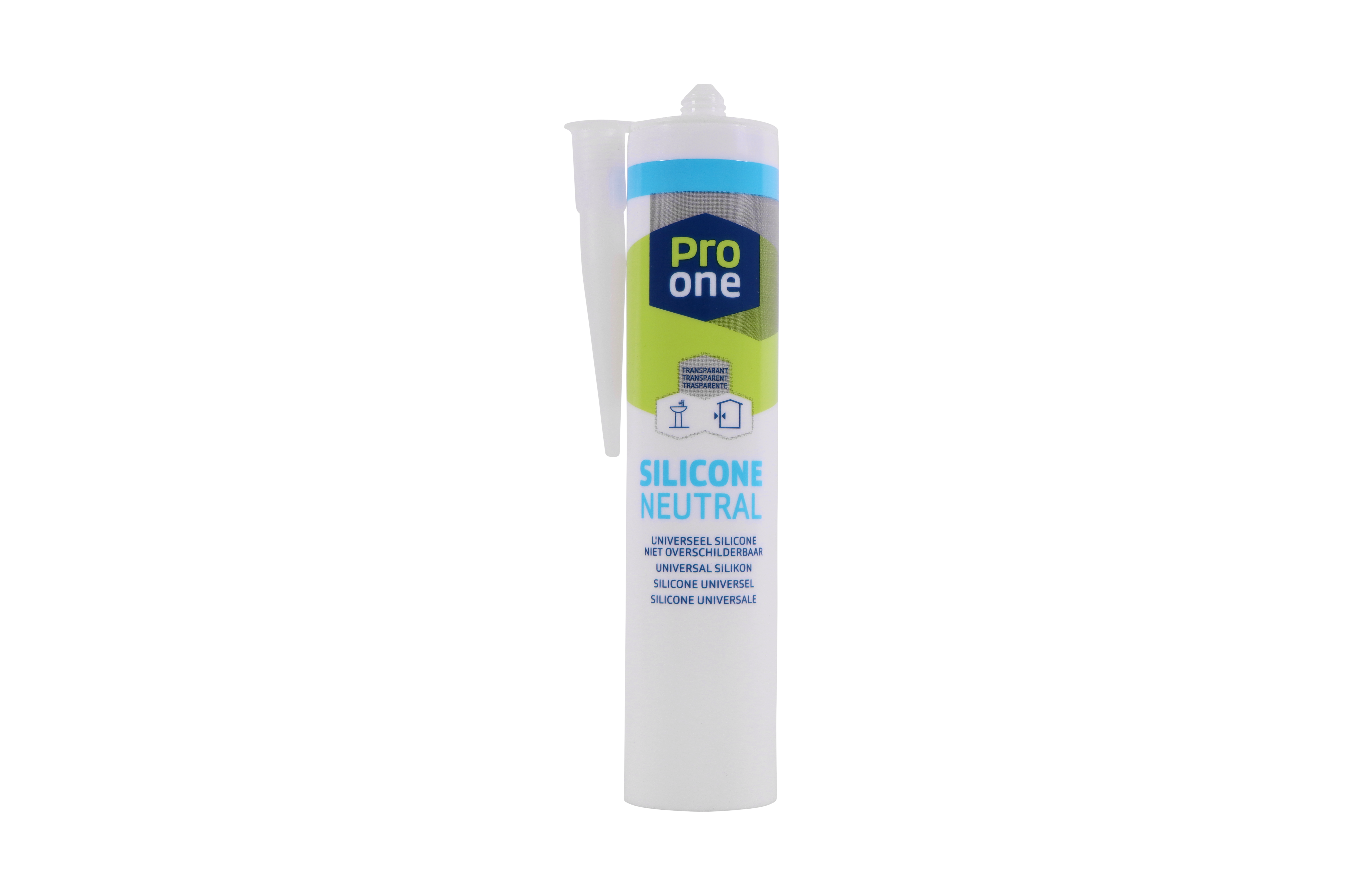 ProOne Universalsilikon transparent Kartusche à 310 ml