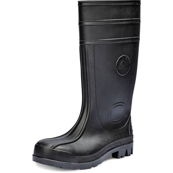 Stivali di sicurezza PVC SAFETY WORK T. 41 nero EN ISO 20345:2011 S5 SRC