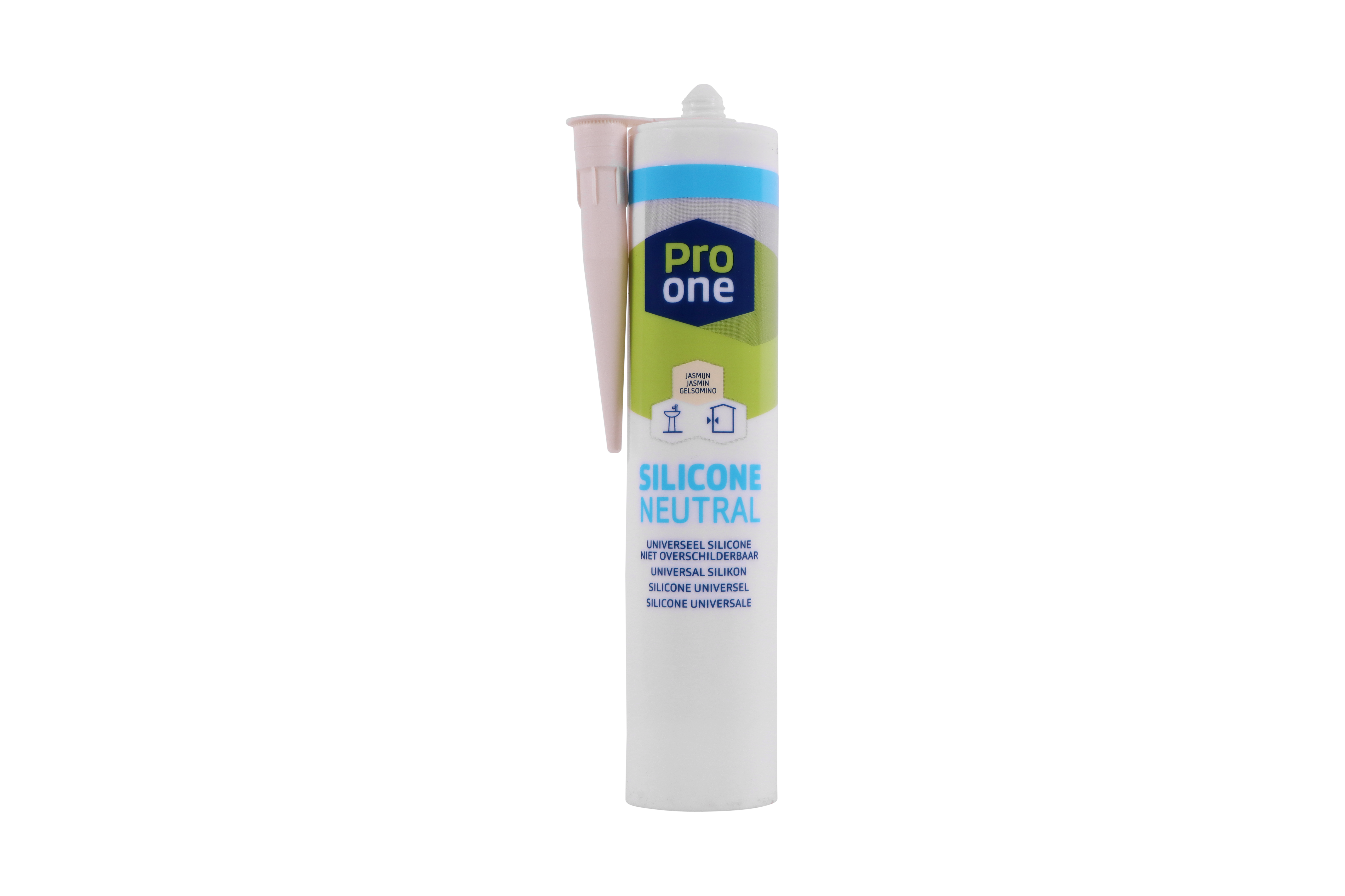ProOne Silicone Universale jasmine cartuccia à 310 ml RAL 9001