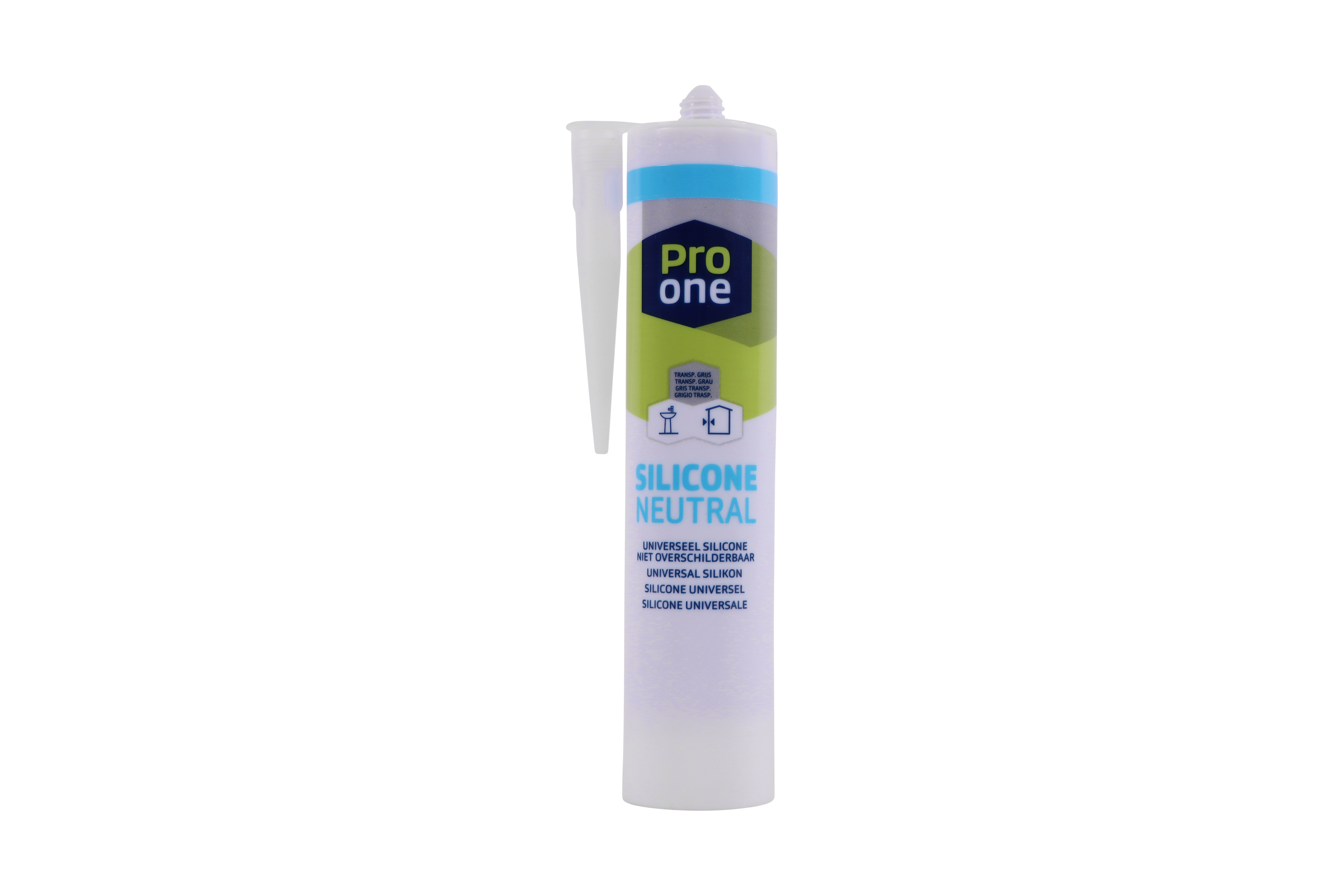 ProOne Silicone Universale grigio trasparente cartuccia à 310 ml