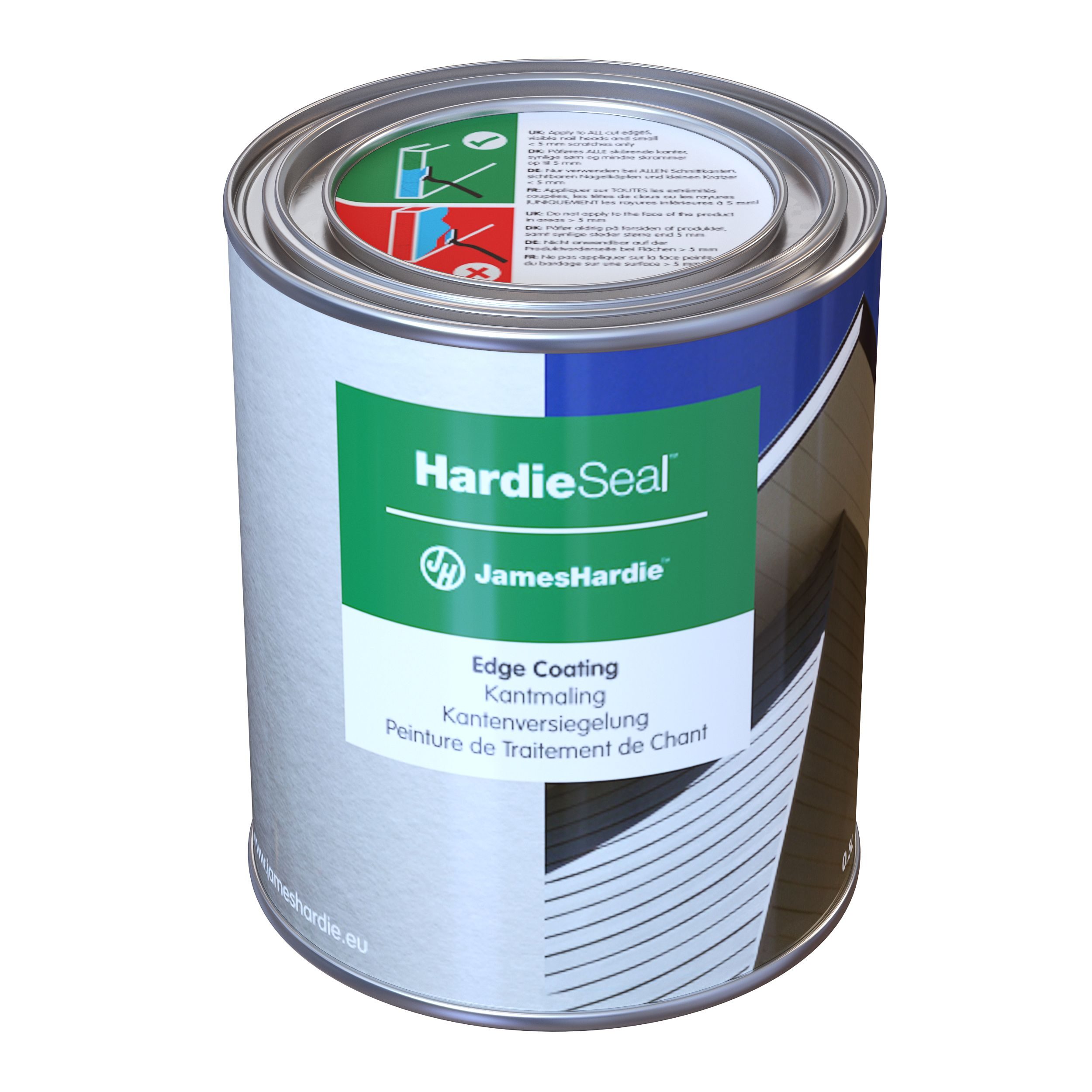 Le panneau Hardie® de James Hardie est un panneau de façade grand format en fibrociment haute technologie, conçu pour un revêtement de façade ventilé et durable.