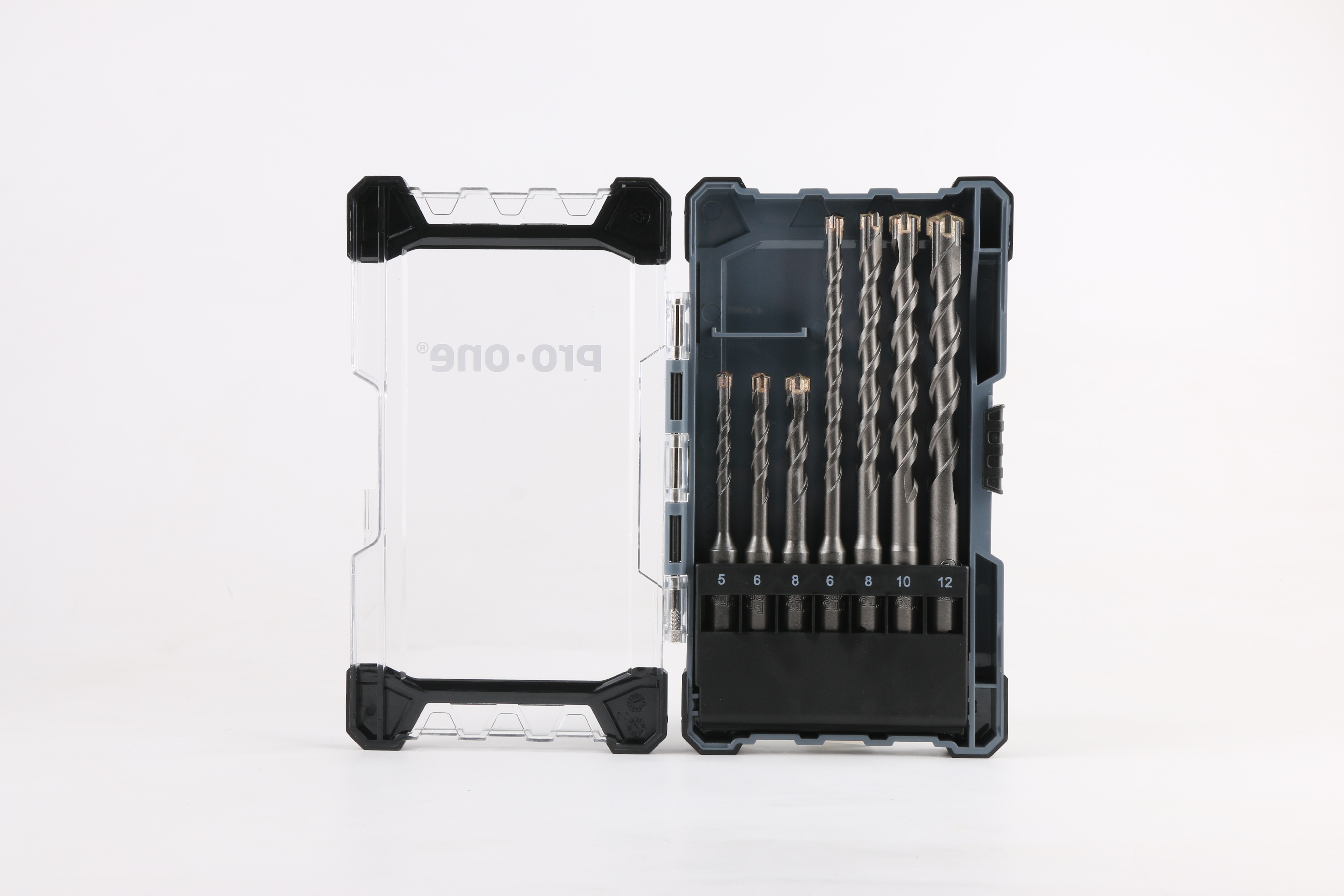 ProOne  Set di punte per calcestruzzo SDS-Plus 7 pezzi