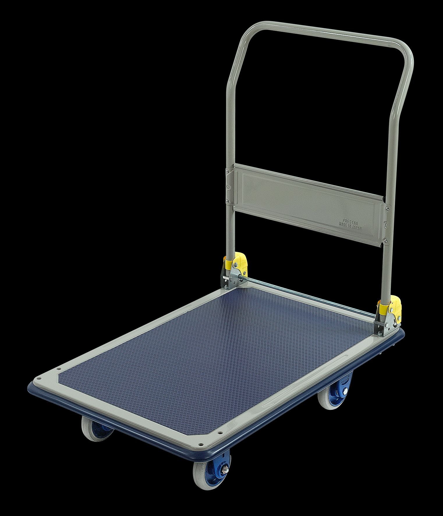 PRESTO Plattformwagen 300 kg m. klappbarem Bügel Plattform 91x61cm