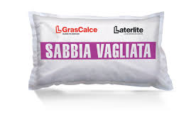 Sabbia vagliata Gras Calce sacco da 25 kg