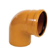 Curve in PVC S25 87°, dim 315 mm