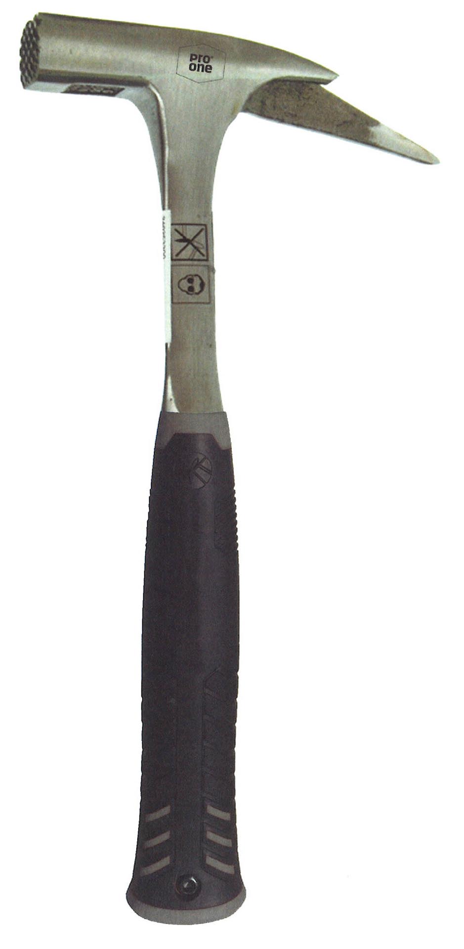 ProOne Martello da carpentiere PRO forgiato in un unico pezzo, 600g