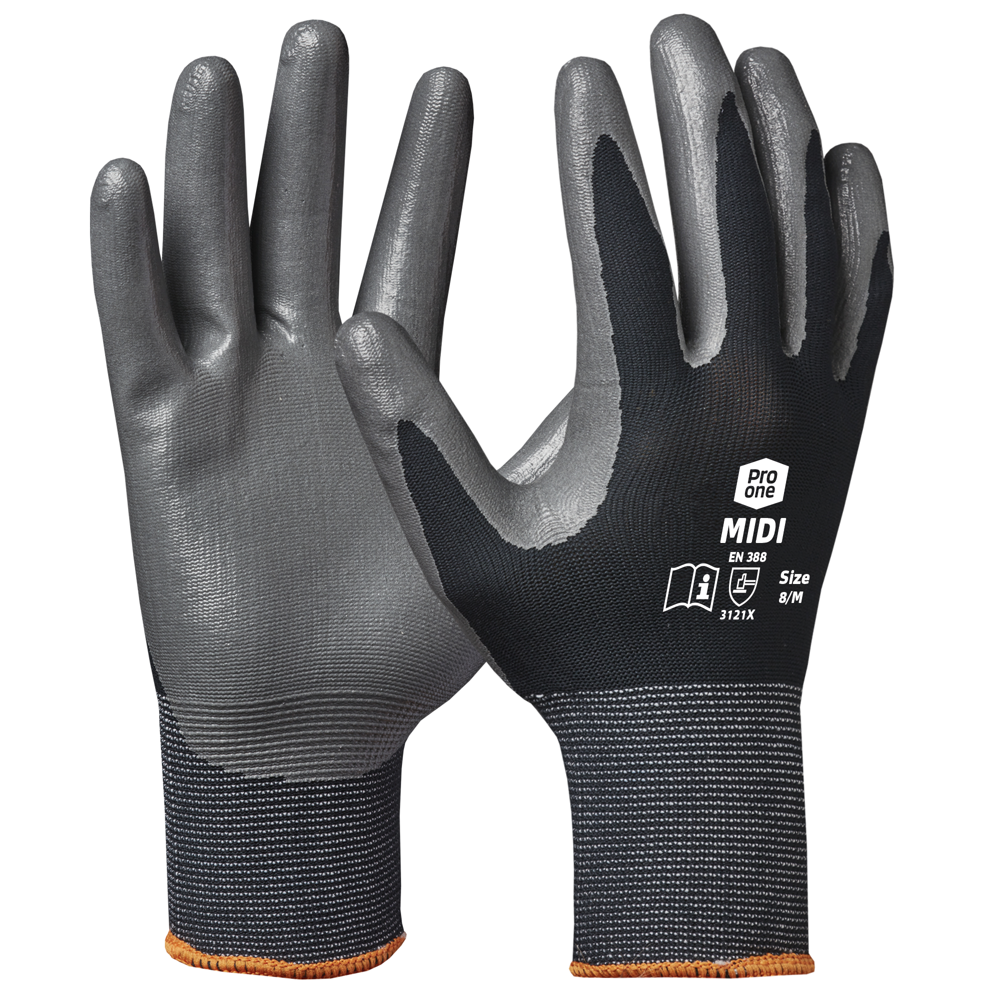 ProOne Guanti Midi T. 10 XL
