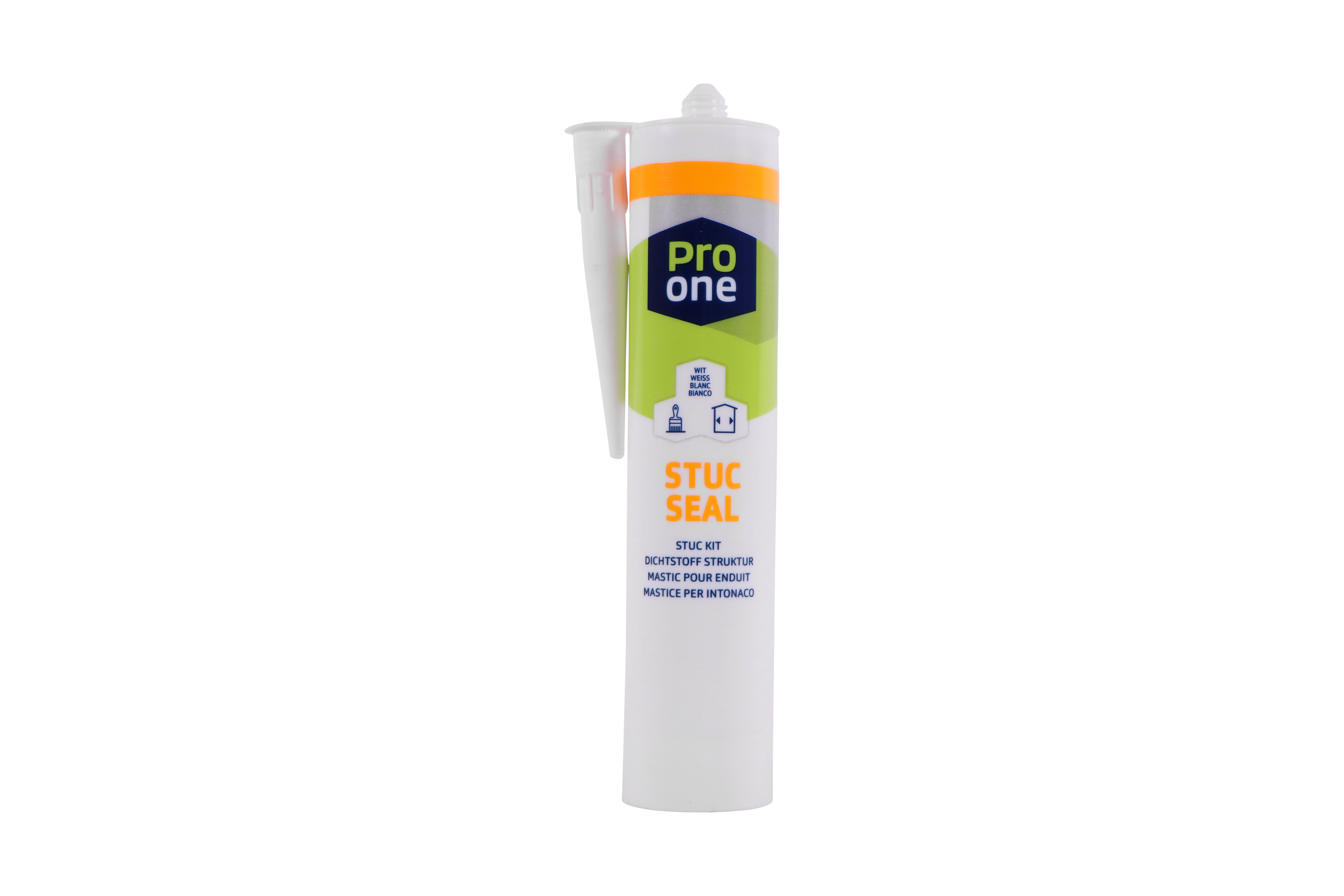 ProOne Acrilico Mastice per intonaco bianco cartuccia à 310 ml RAL 9003