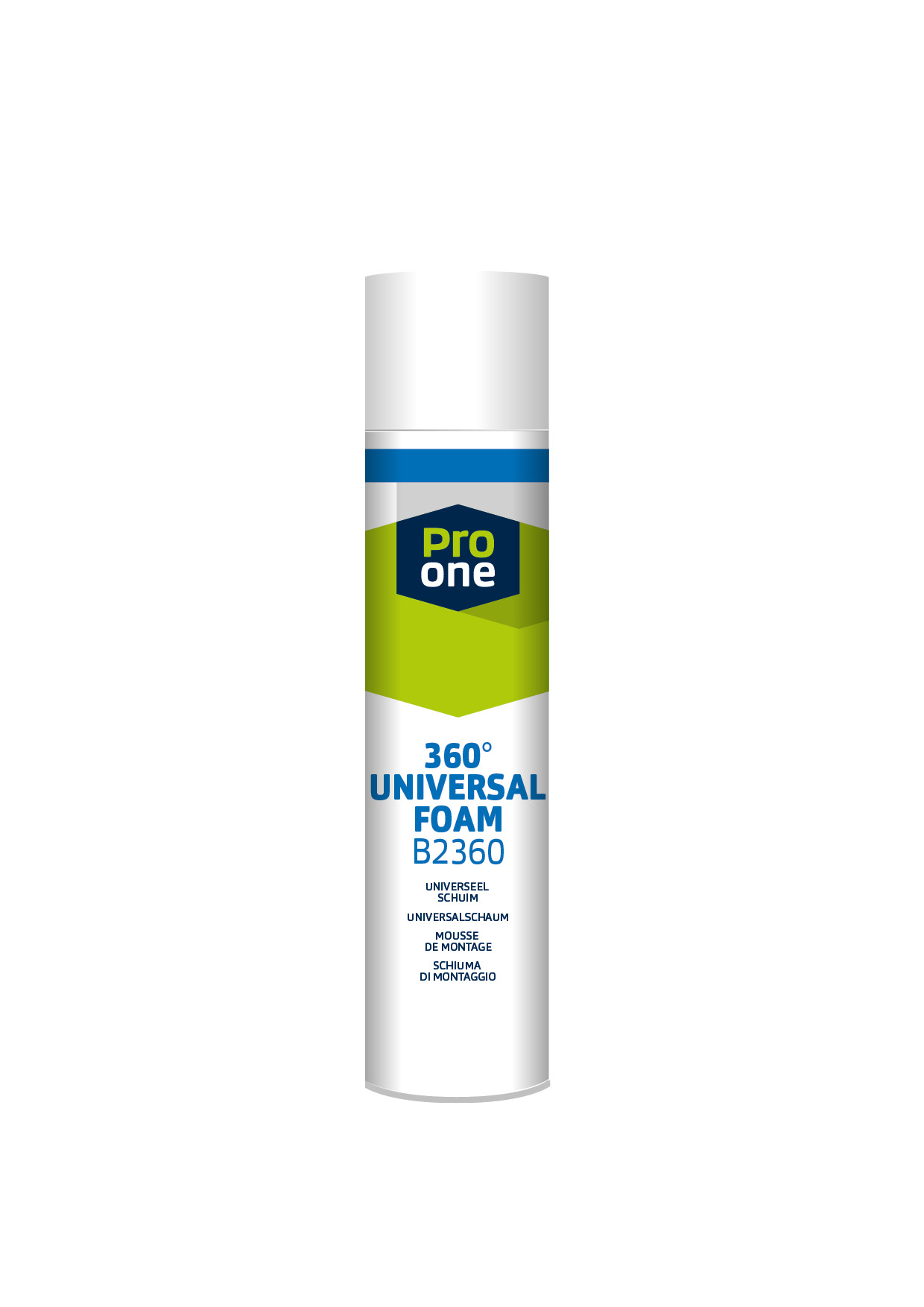 ProOne Schiuma Universel B2360 360° Può à 750 ml