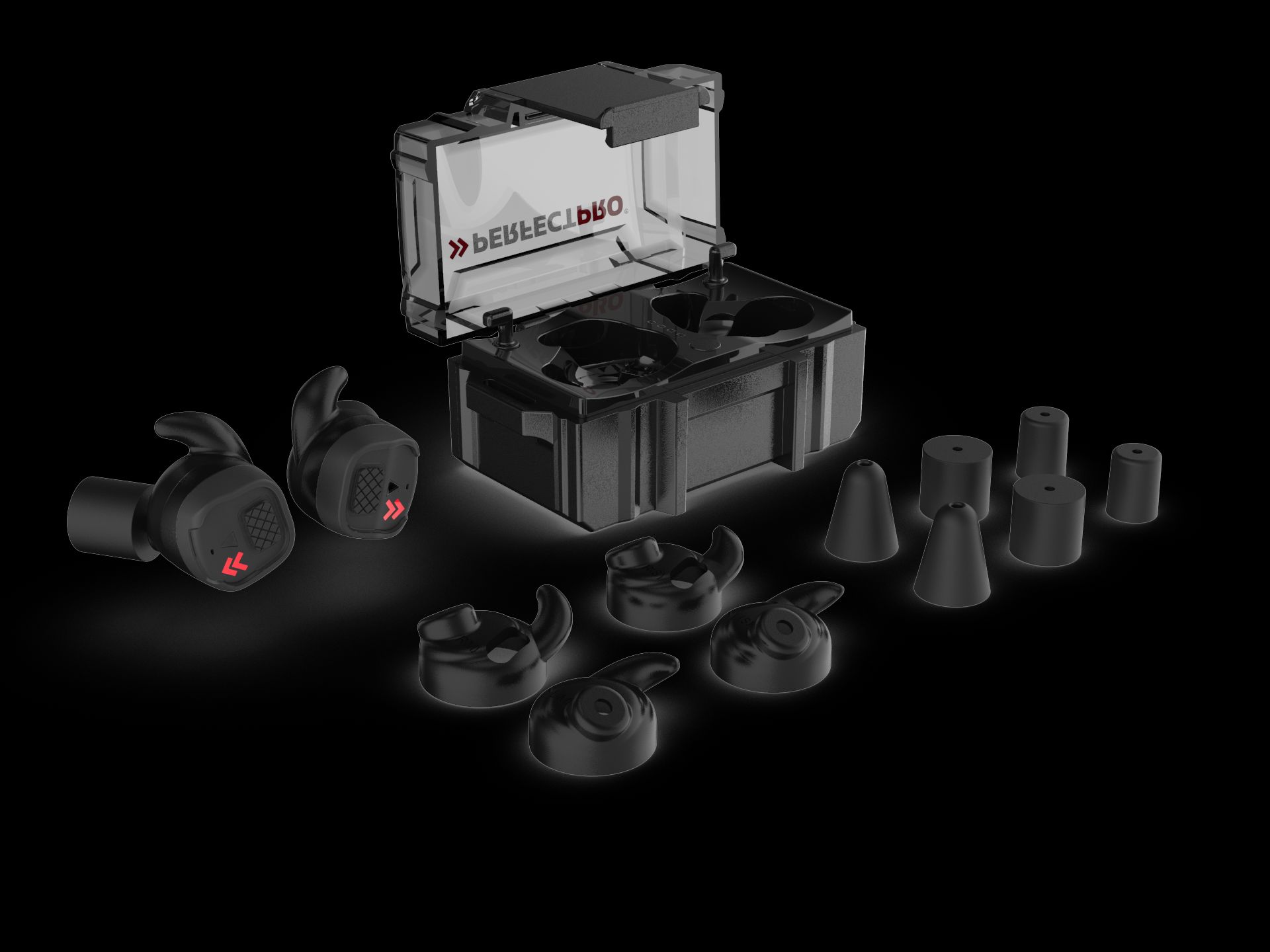Perfectpro EARPROTECTION H-10Cuffie di protezione dell'udito 29 dB Bluetooth, funzione vivavoce