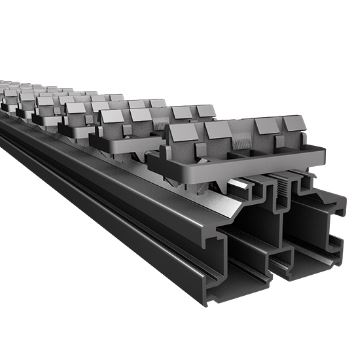 Le système Grad est un système de montage breveté à clic pour la fixation invisible de lames de terrasse en bois, en WPC ou en céramique.