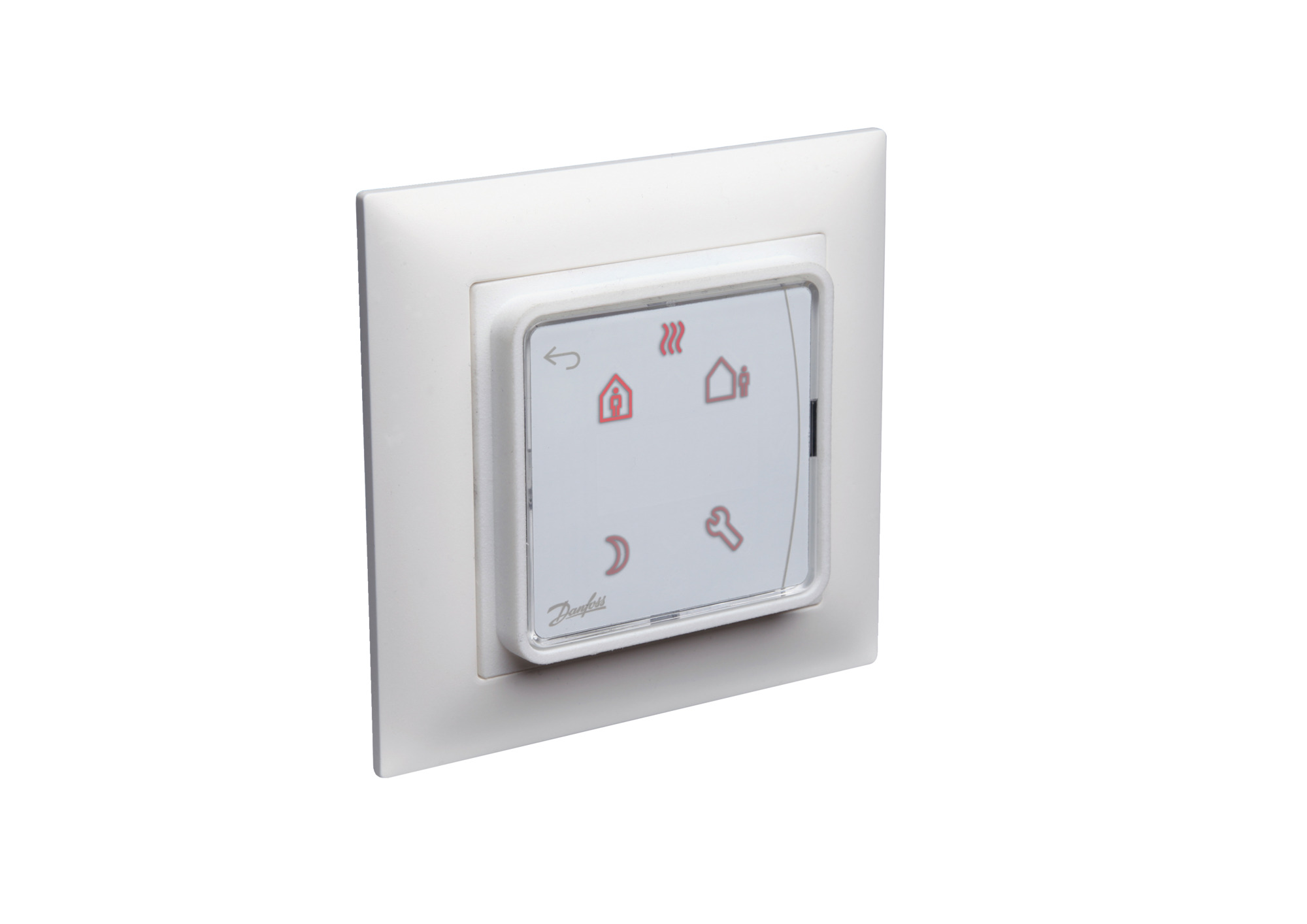 Danfoss Thermostat d'ambiance Icon™ Display H/C montage encastré 230V