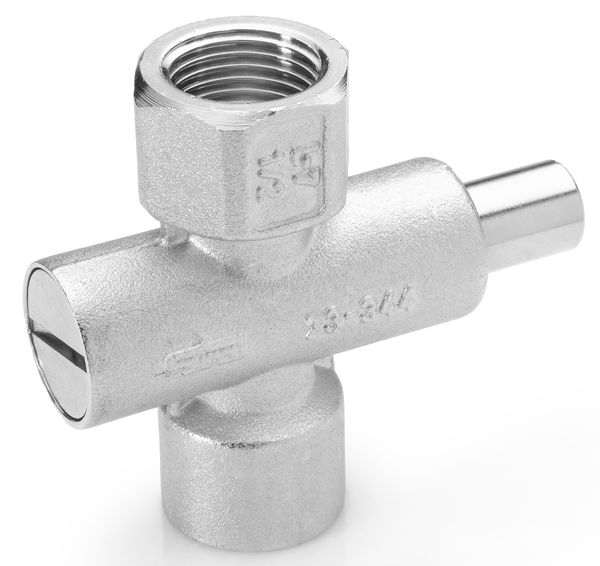 JAKO Robinet à poussoir pour manomètre 5 bar