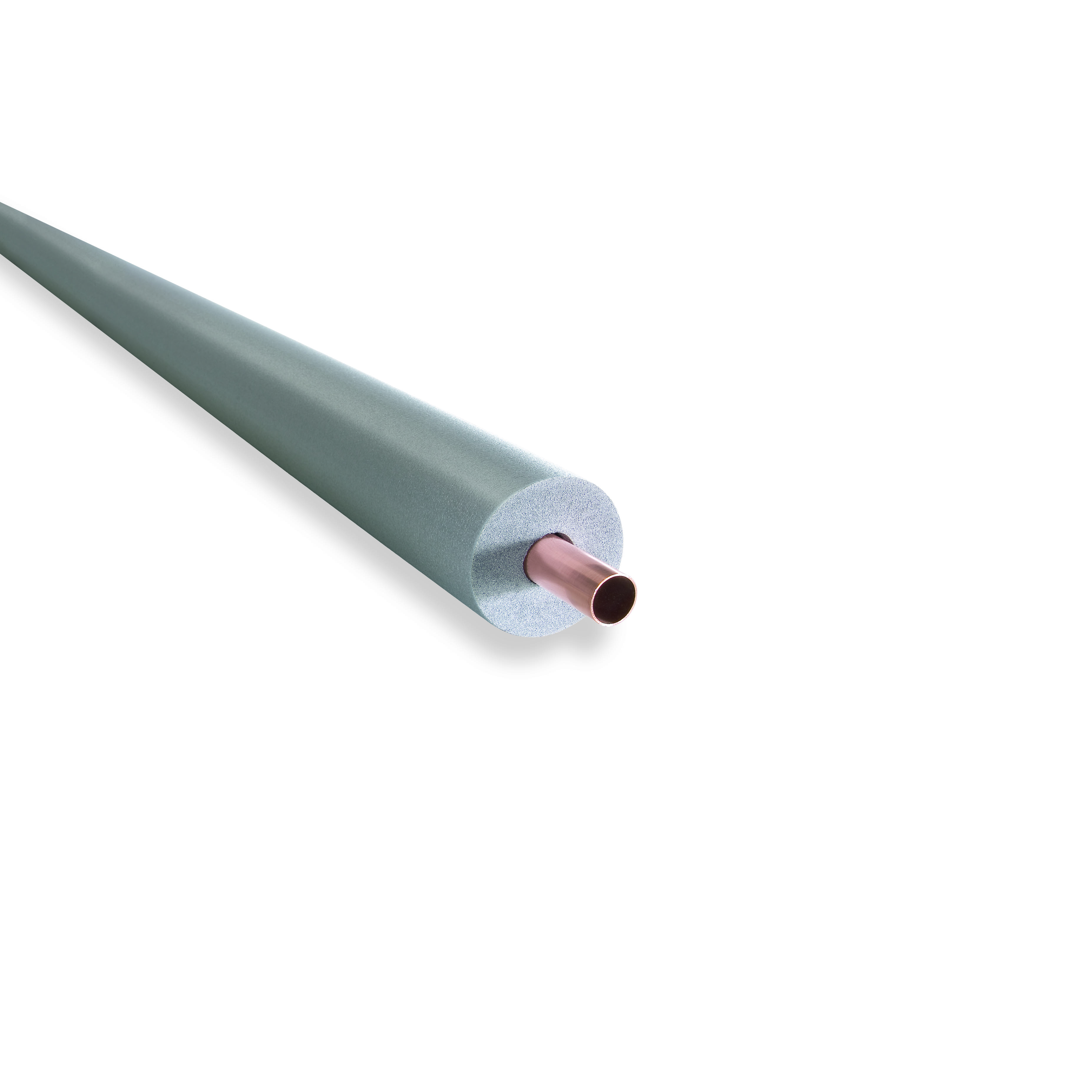 Description
Isolant extrudé flexible à cellules fermées pour réduire les pertes de chaleur dans les installations de chauffage et sanitaires.
Applications: Isolation et protection des tuyaux (de chauffage, d'eau potable chaude et froide) et autres installations de chauffage et sanitaires (y compris les coudes, les robinets, les brides, etc.).

Caractéristiques
- Couleur: gris
- Matériau: mousse à base de polyéthylène. Fabriquée en usine.
  Mousse de polyéthylène (PEF) conforme à la norme EN 14313.
- Température d'application max.: + 100°C
- Classe de matériaux de construction: tuyaux 5 - 30 mm DL-s2, d0
- Réduction de la transmission des bruits de structure: ≤ 27 dB(A) VM LIN
