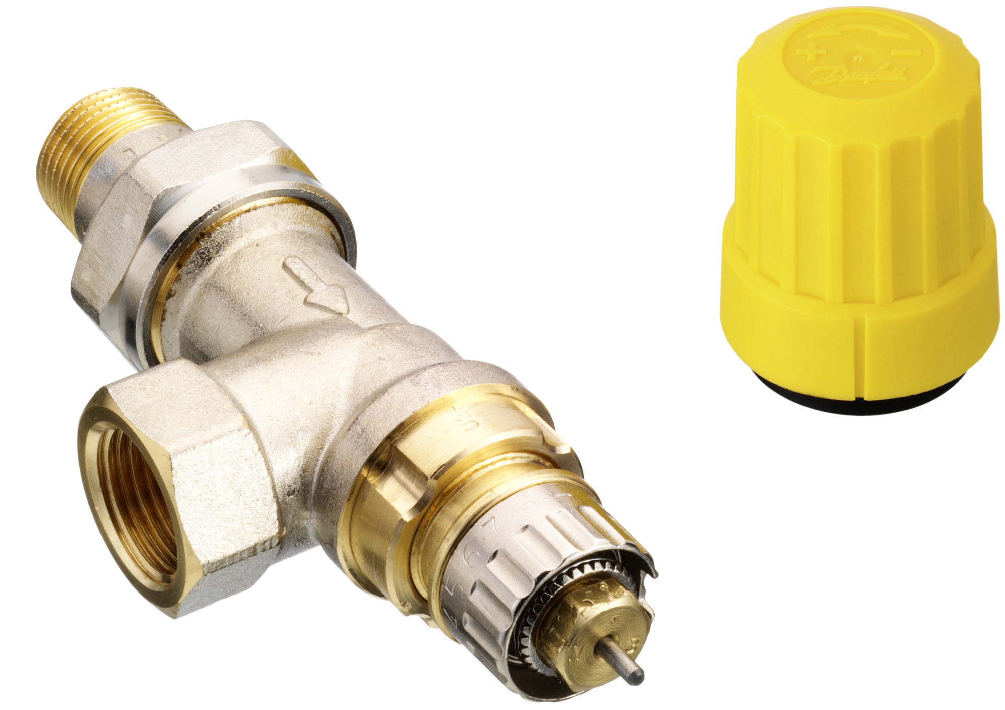 Danfoss Vanne thermostatique Type RA-UR Axial débit normal