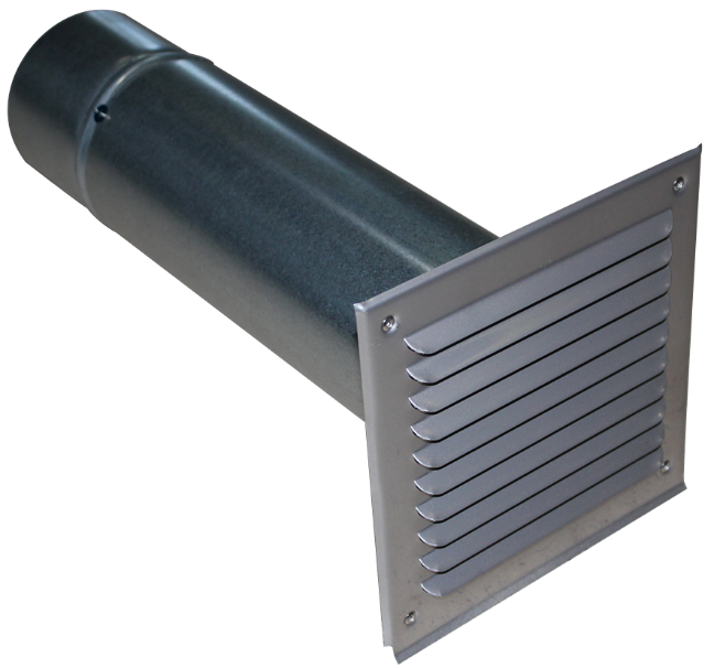 Grille pare-pluie en Inox avec tuyau télescopique TMR