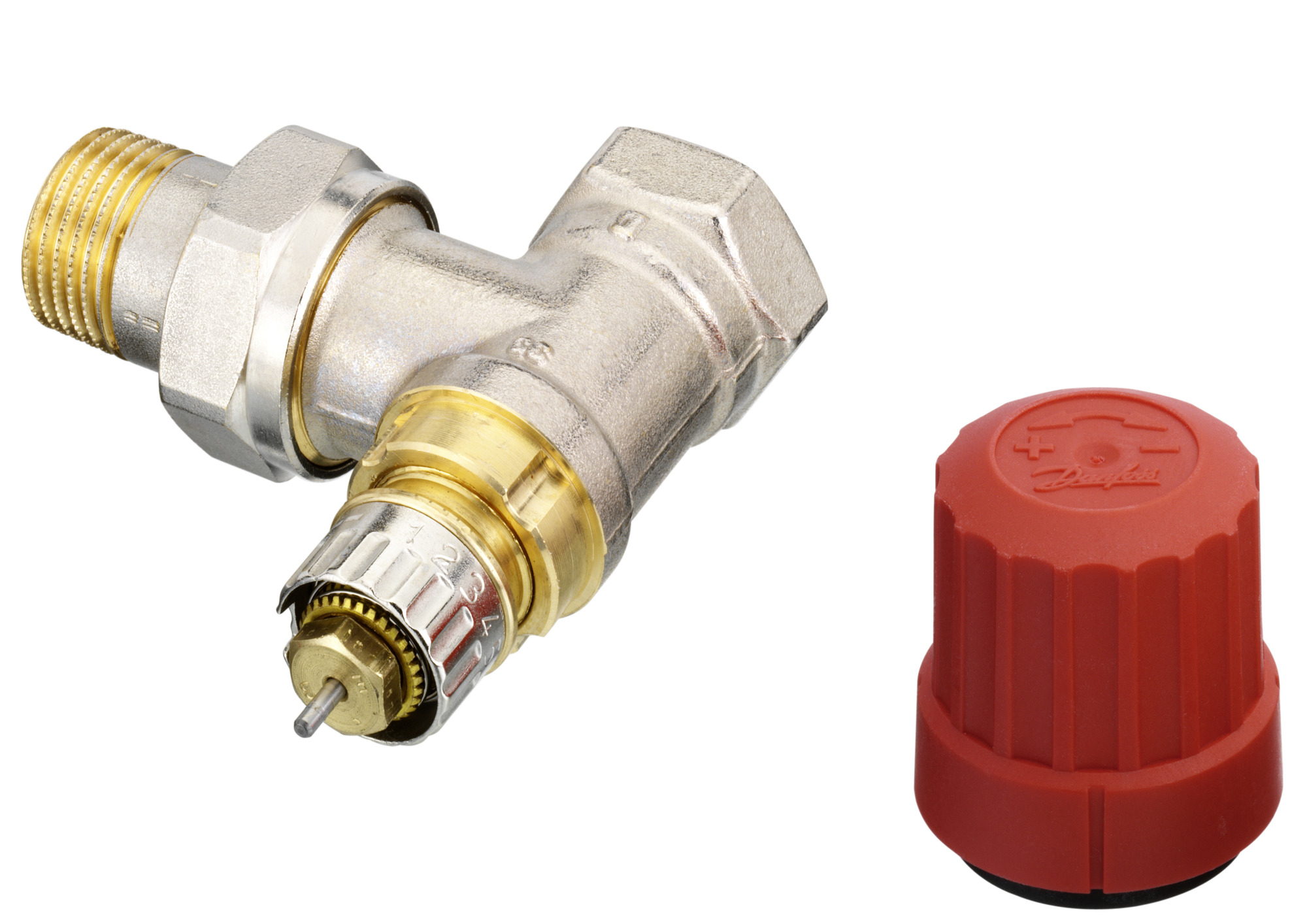 Danfoss Vanne thermostatique Type RA-N Équerre débit normal