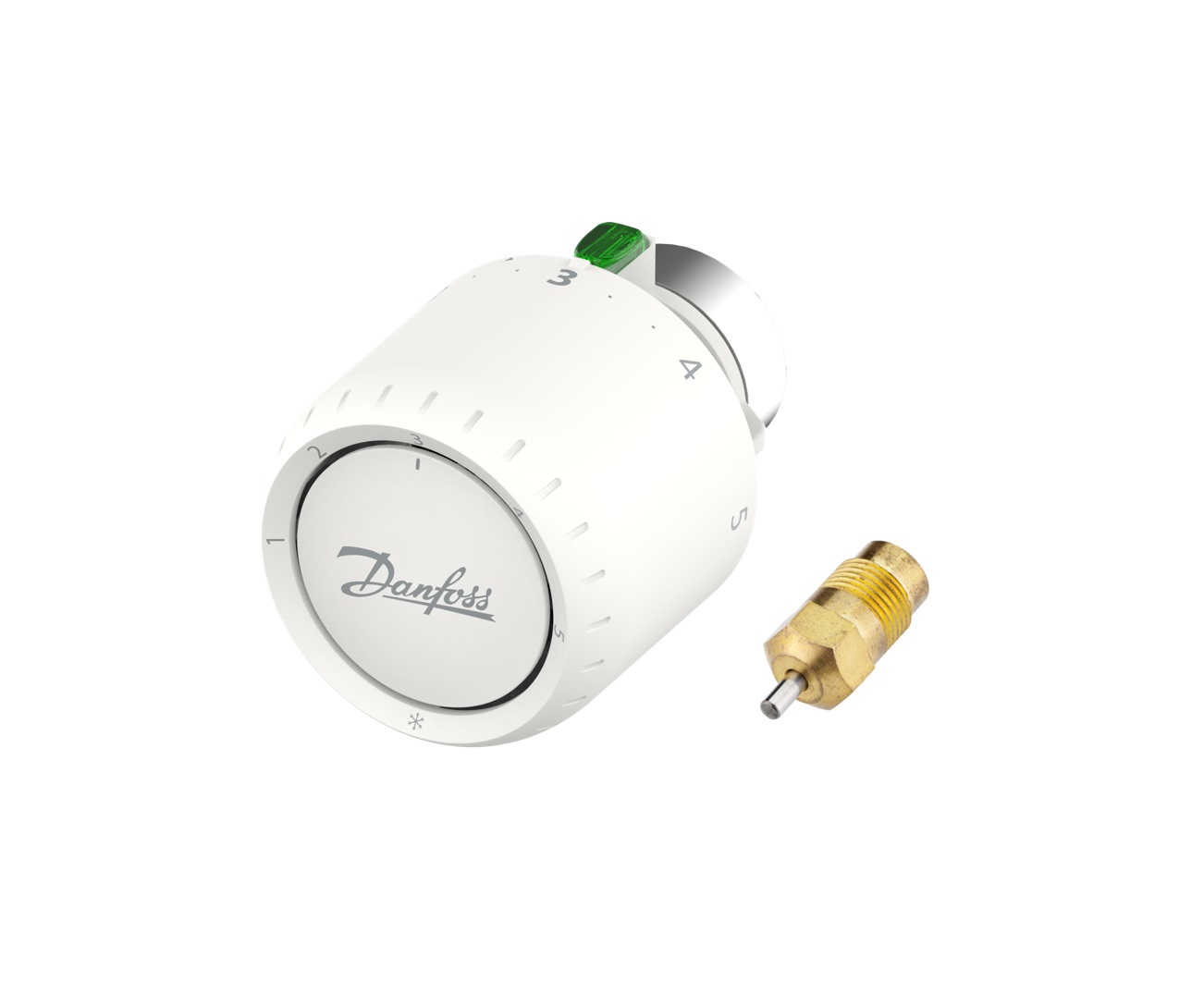 Danfoss Tête thermostatique Aveo® pour Danfoss RA/VL sonde intégrée