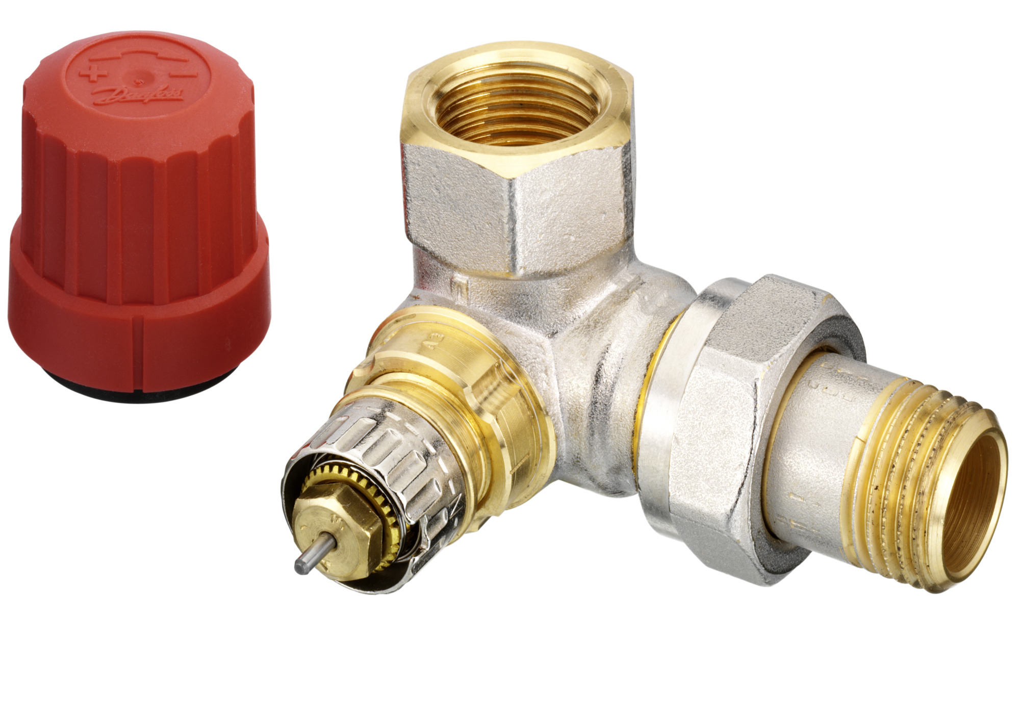 Danfoss Vanne thermostatique Type RA-N Équerre gauche débit normal