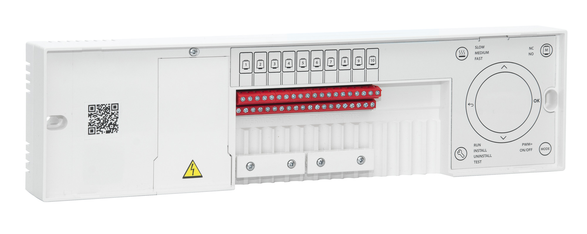 Danfoss Icon™ Régulateur principal 24V, 10 sorties_x005F_x000D_
Danfoss Icon™ est un système de chauffage modulaire pour la contrôle individuel des pièces. _x005F_x000D_
Il peut être configuré comme système câblé ou sans fil ou comme une combinaison, si nécessaire.