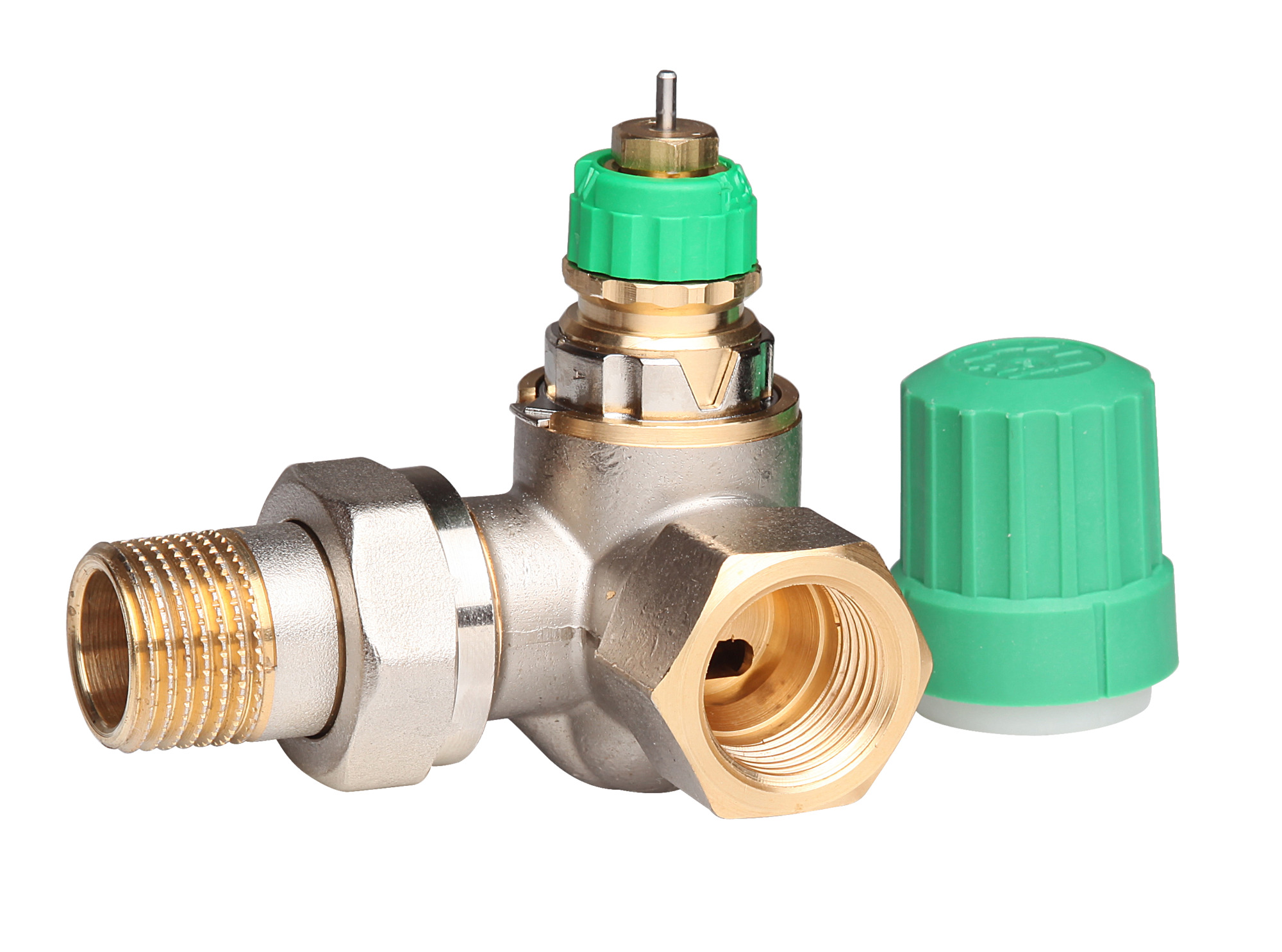 Danfoss Vanne thermostatique Type RA-DV Équerre droit Dynamique_x005F_x000D_
(indépendant de la pression)