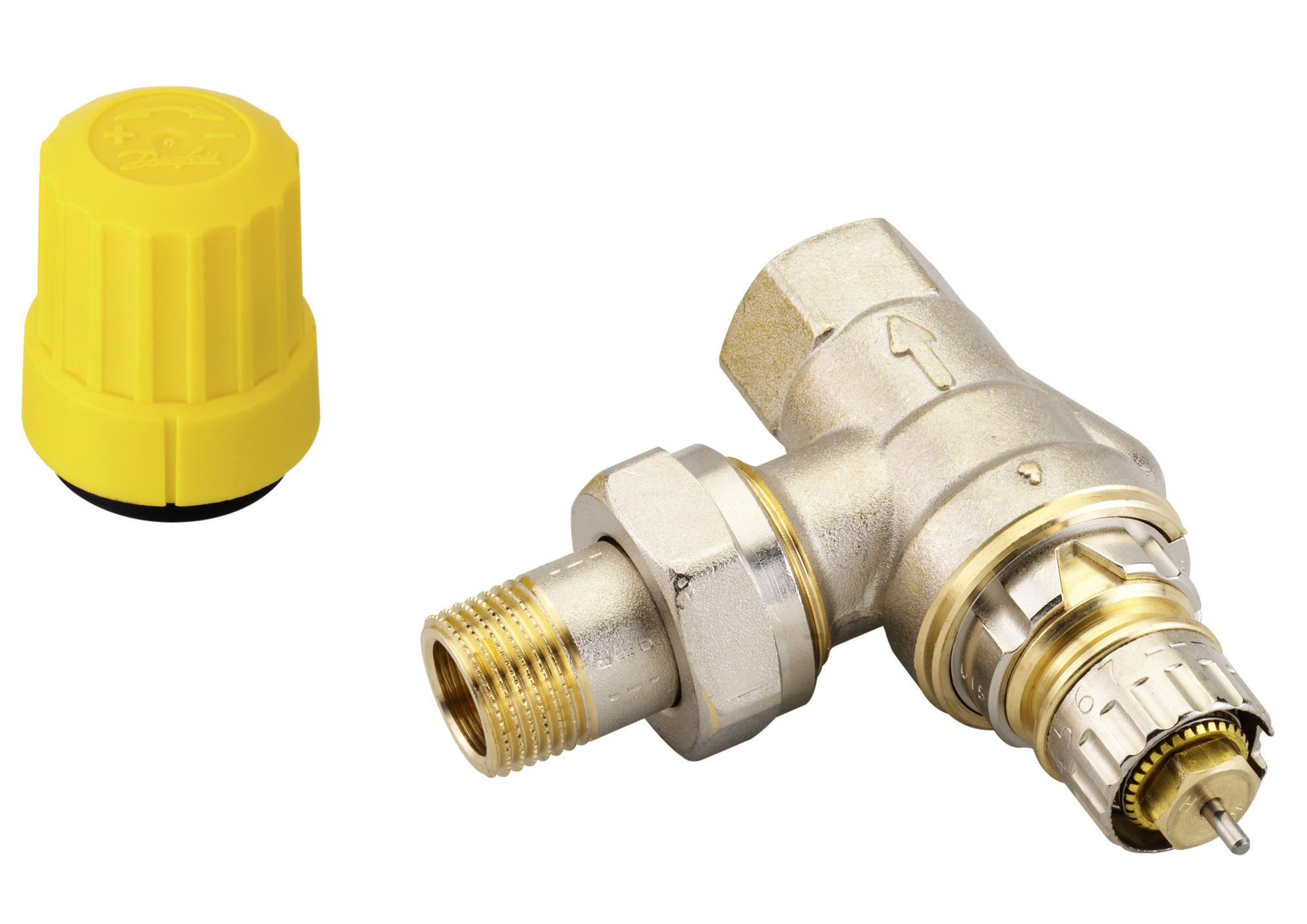 Danfoss Vanne thermostatique RA-UR Équerre