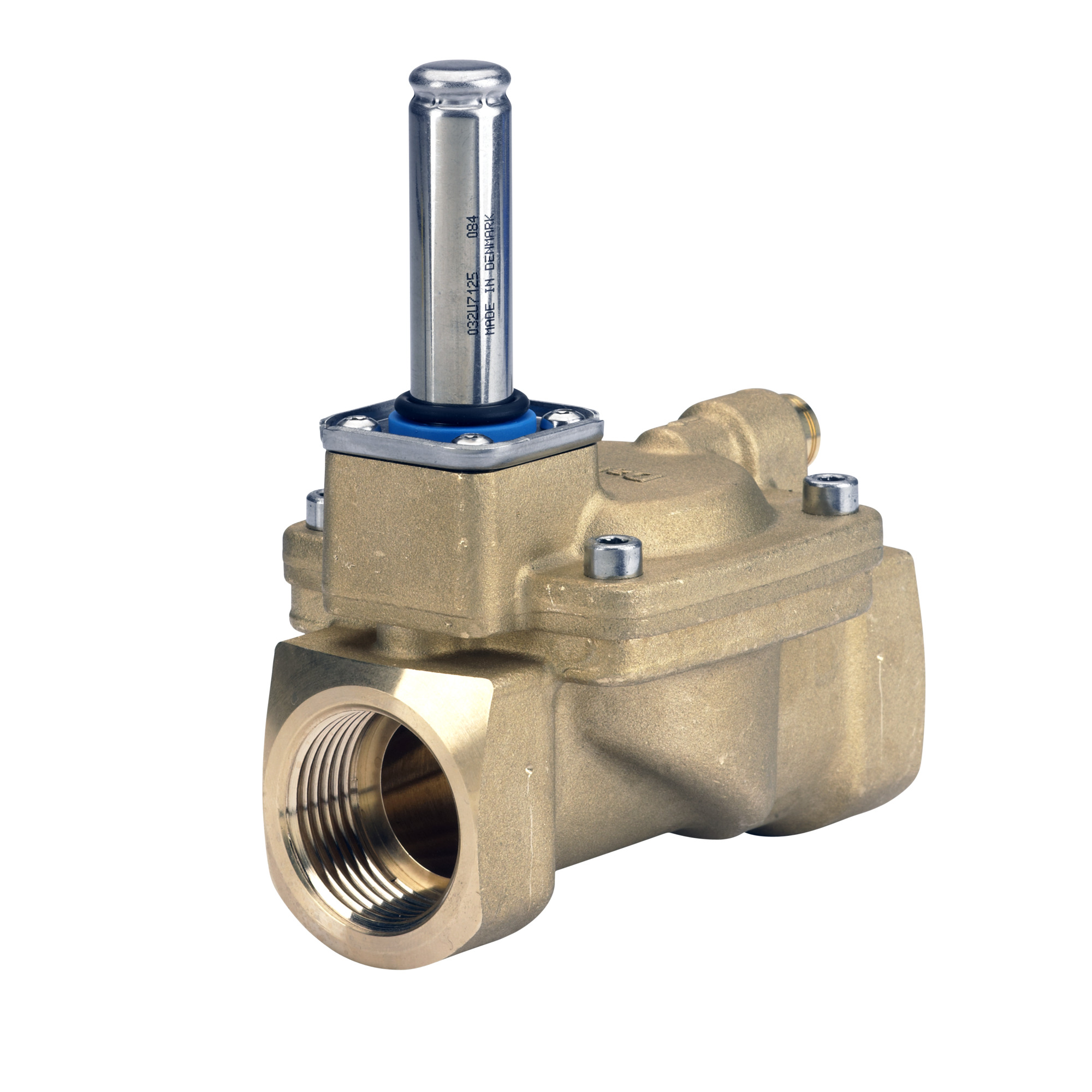 Boîtier d'électrovanne Danfoss EV 220B 15B, servocommandé, NC (fermé sans_x005F_x000D_
courant)