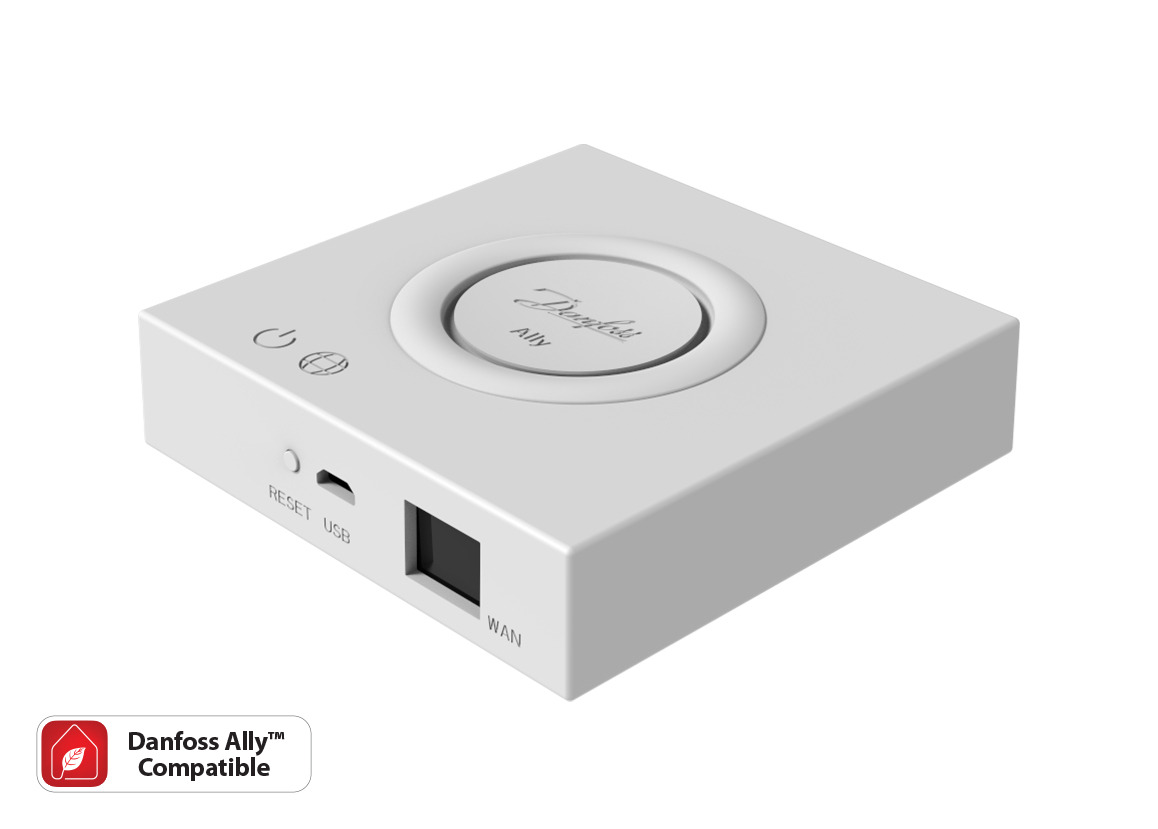Le système Danfoss Ally™ est un système de régulation sans fil _x005F_x000D_
programmable qui relie tous les composants Danfoss Ally™ à _x005F_x000D_
Internet via la Gateway Ally.