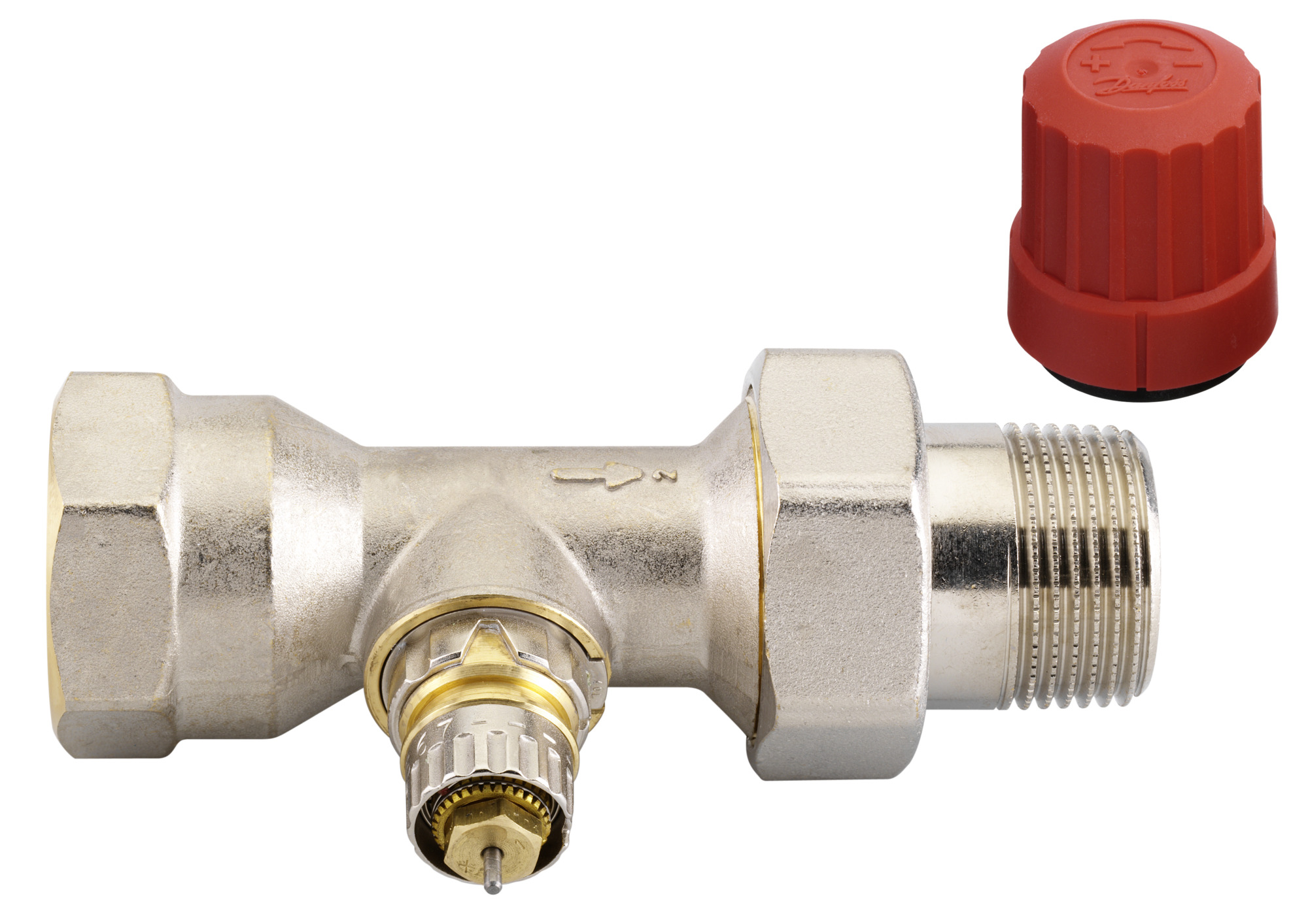 Danfoss Vanne thermostatique Type RA-N Passage débit normal