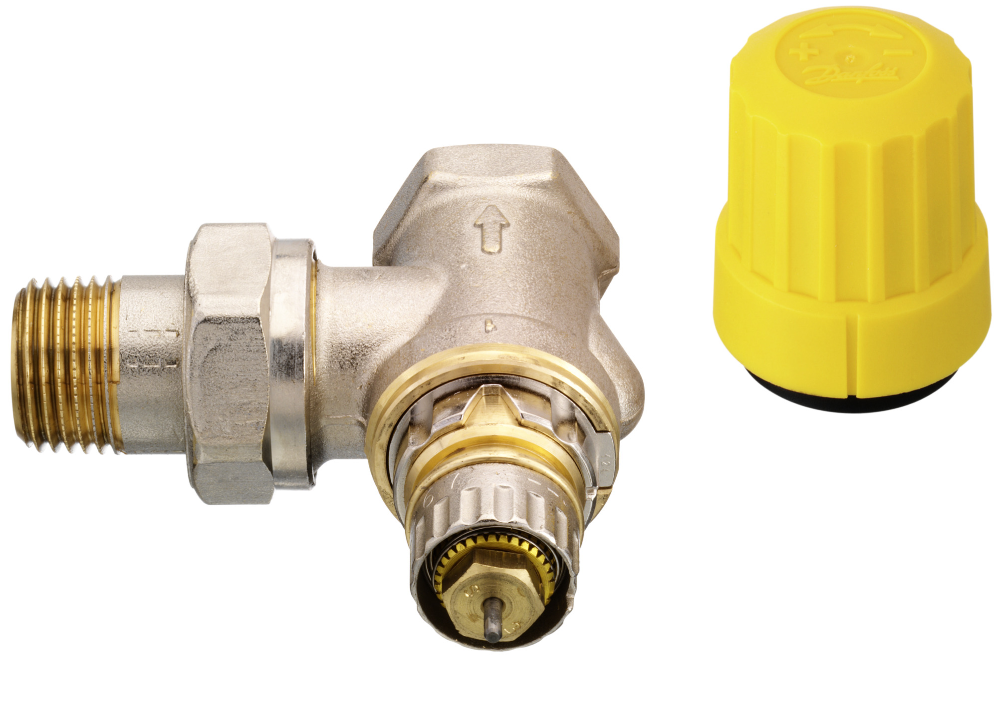 Danfoss Vanne thermostatique Type RA-UR Équerre débit faible