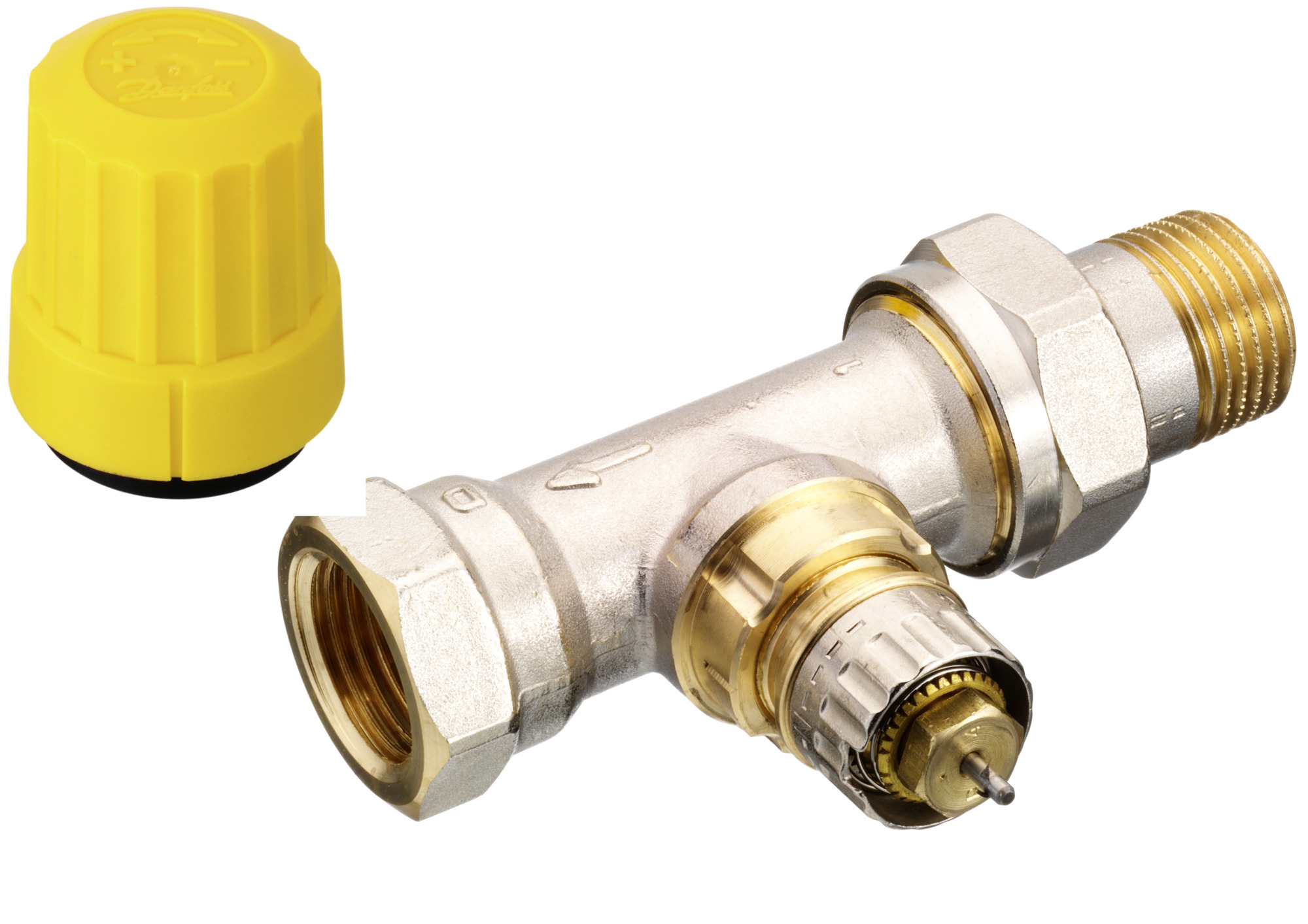 Danfoss Vanne thermostatique Type RA-UR Passage débit faible