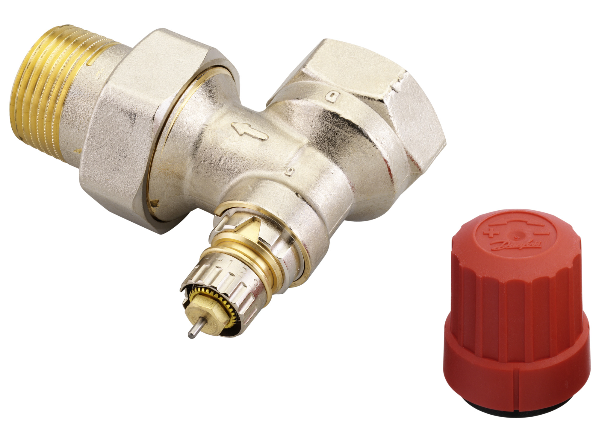 Danfoss Vanne thermostatique Type RA-N Équerre débit normal