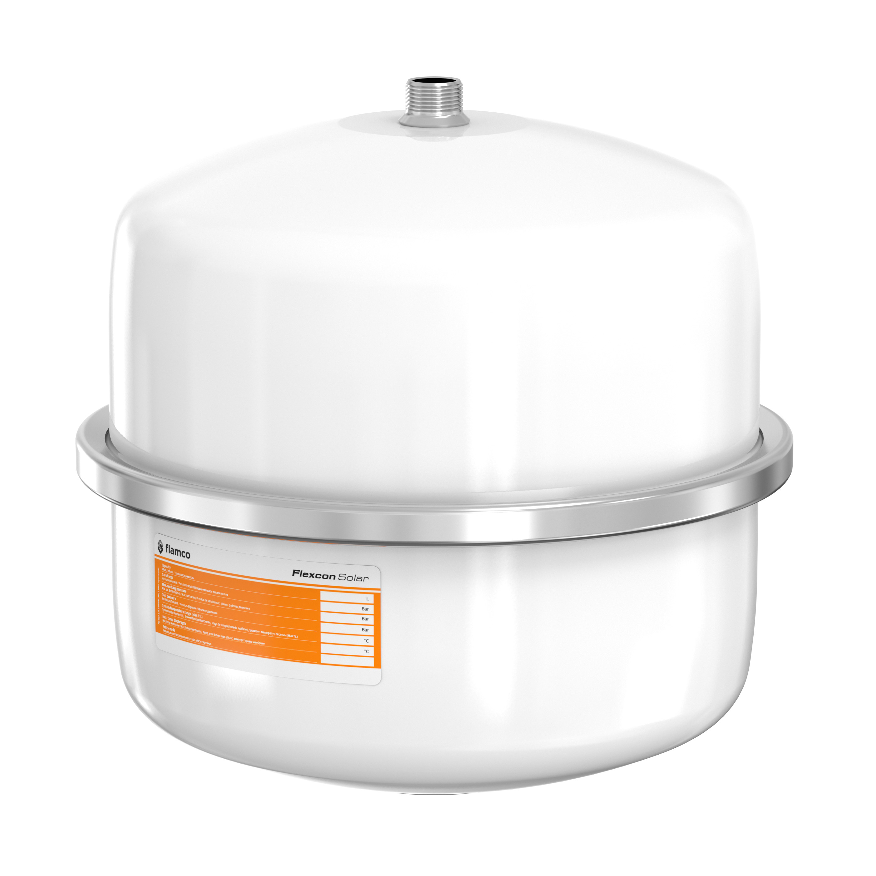 Flamco Vase d'expansion Flexcon Solar 8 bar