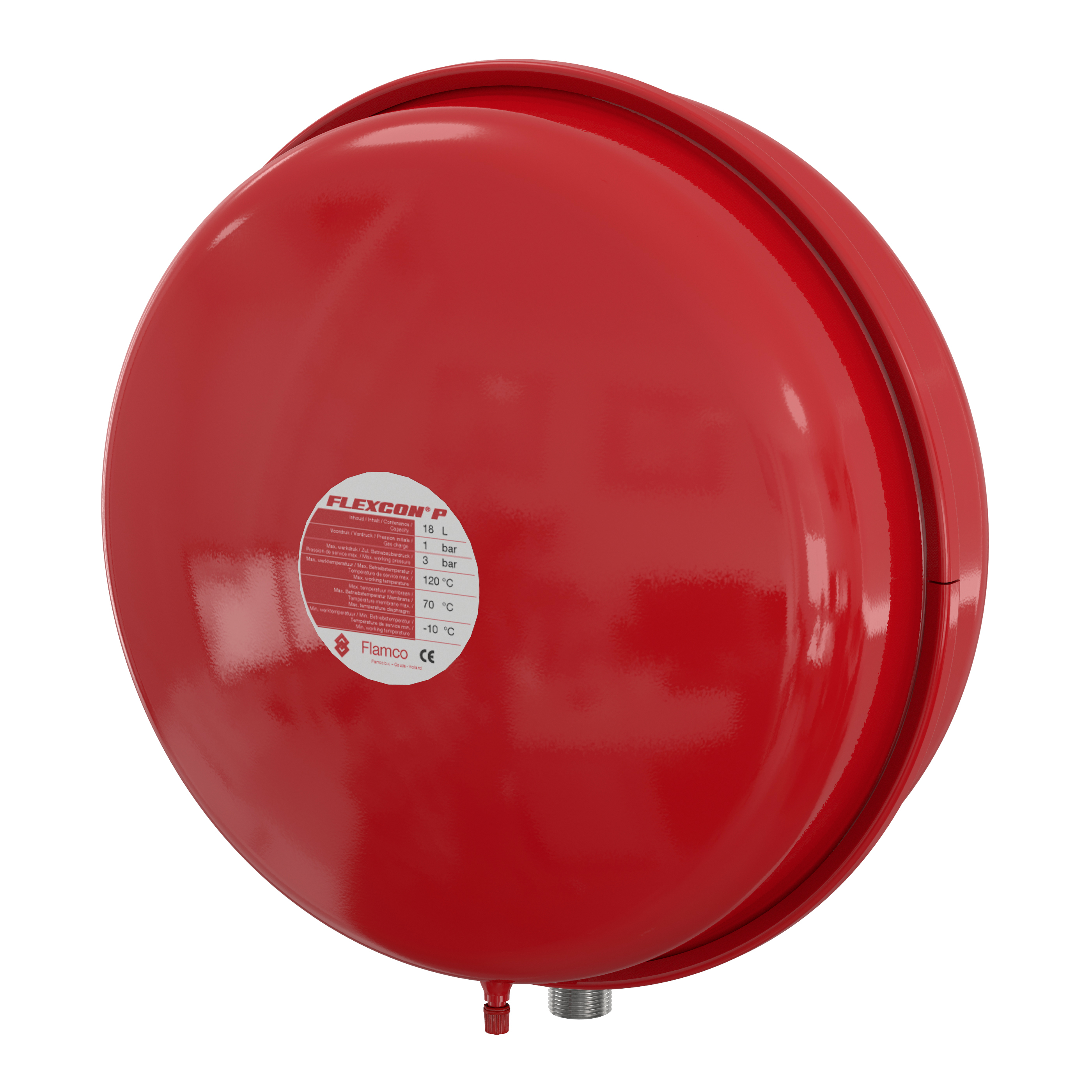 Flamco Vase d'expansion Flexcon P 18 - 140 litres