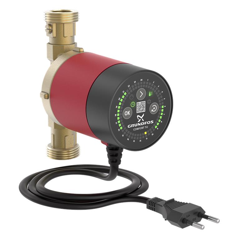 La COMFORT est une pompe de circulation d'eau chaude efficace sur le plan énergétique, avec un corps de pompe en laiton. Cette pompe est destinée aux maisons individuelles et bifamiliales et permet d'obtenir de l'eau chaude immédiatement disponible à tous