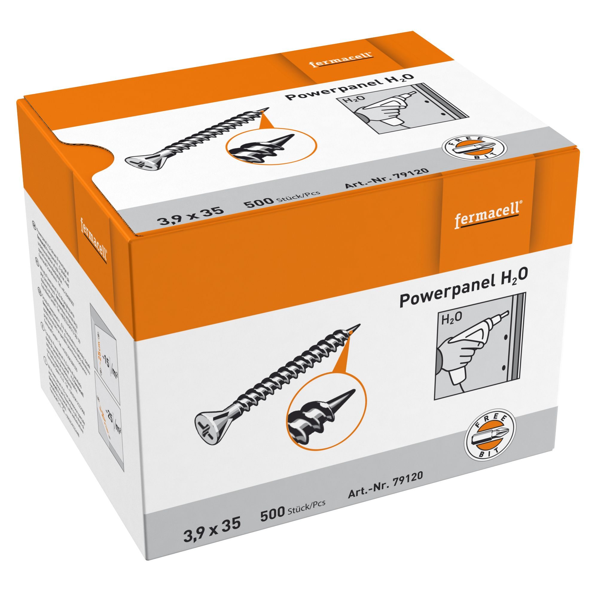 Fermacell Powerpanel vis 3,9 x 35 mm 500 pcs Art 79120