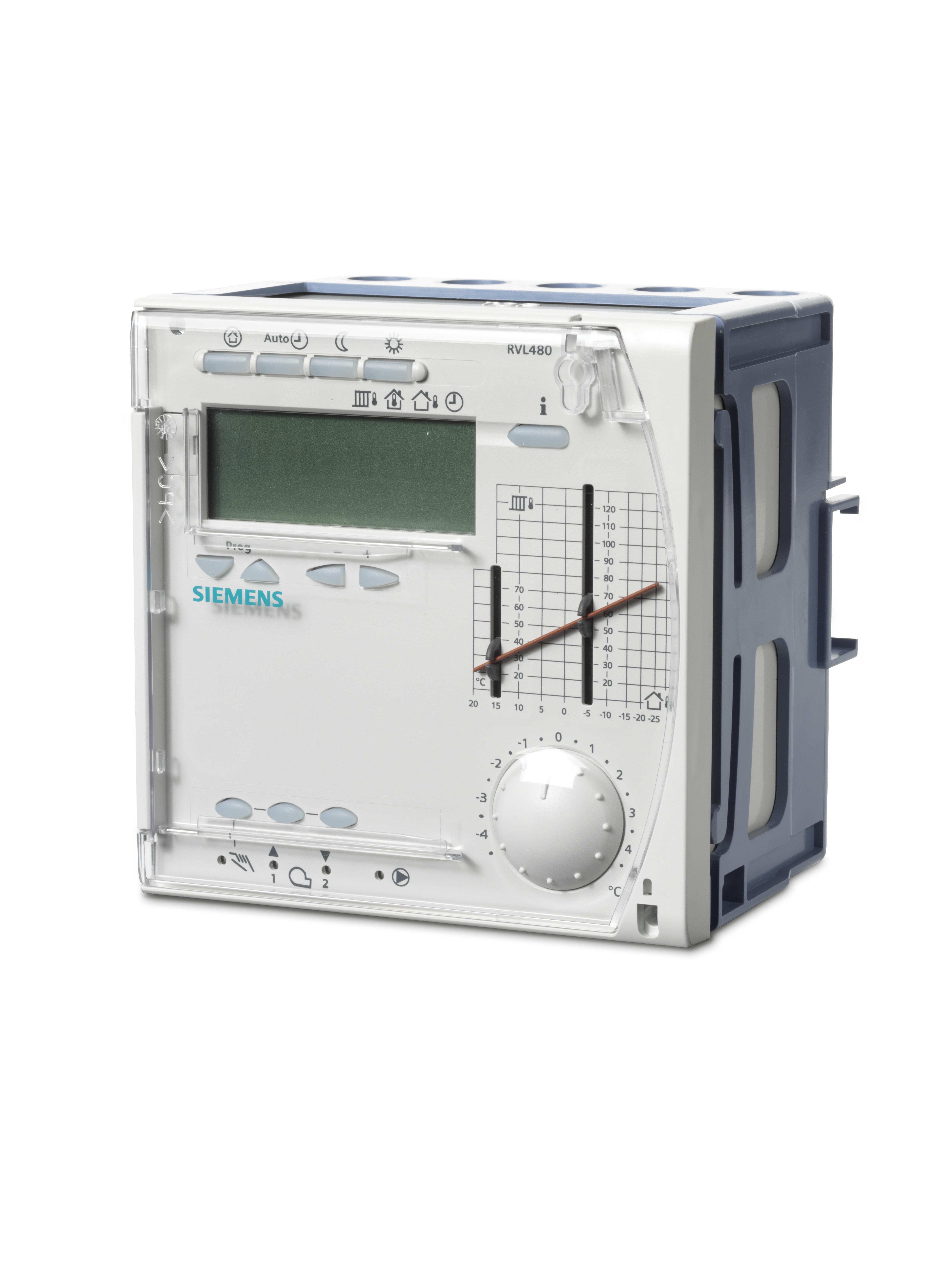 Régulateur chauffage Siemens RVL 480 pour 1 circuit de chauffage