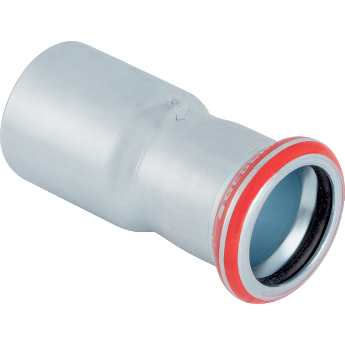 Réduction Geberit Mapress acier carbone avec extrémité à emboîter: d88.9mm d1=54mm
Traits:
- Galvanisé à l'extérieur
- Non serti non étanche
- Joint d'étanchéité en CIIR noir
- Centrique
- Indicateur de sertissage
- Manchon à sertir avec bouchon de protection transparent
Usage:
- Pour eau d'extinction d'incendie (mouillé)
- Pour lʼeau de refroidissement et de chauffage sans antigel
- Pour eau de chauffage urbain ≤ 120 °C
- Pour sprinkler (mouillé)
- Pour lʼeau de refroidissement et de chauffage avec antigel