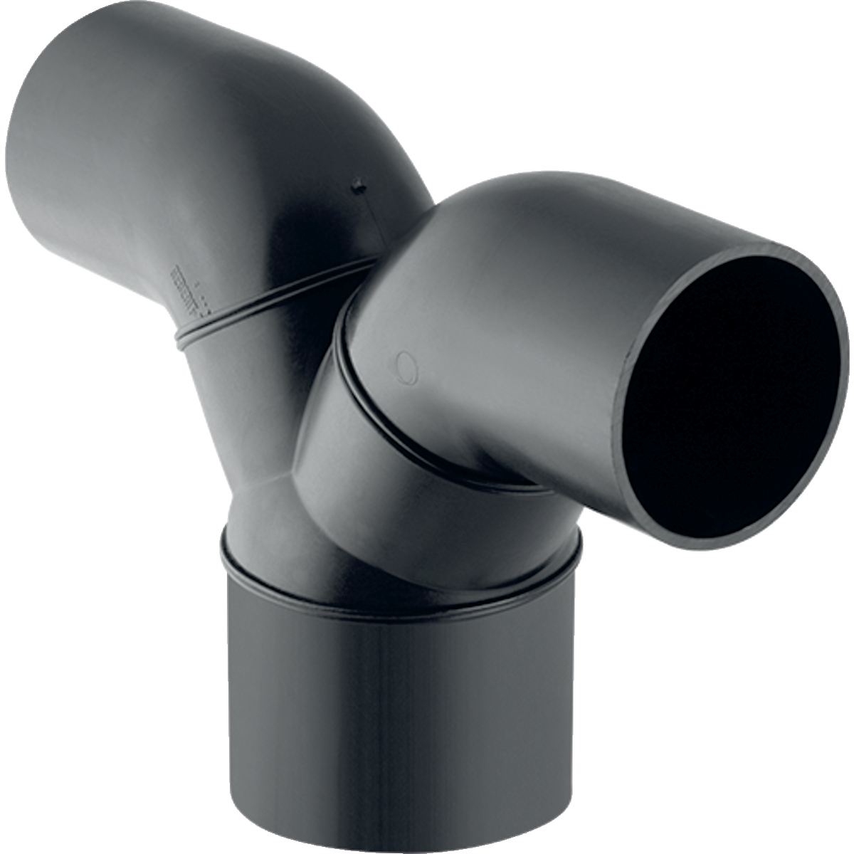 Coude de raccordement double 2 x 90° Geberit Silent-db20: d=110mm, d1=90mm