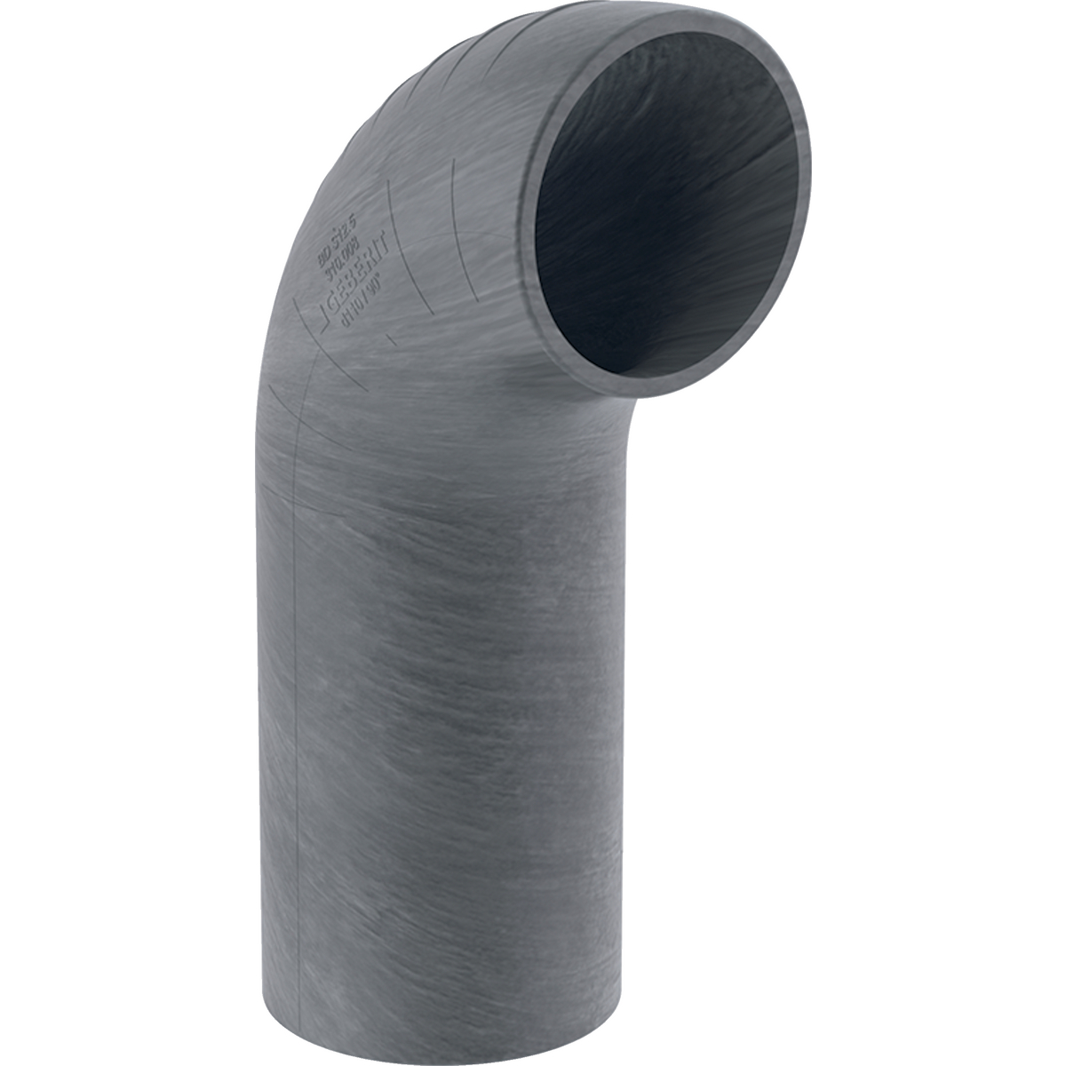 Coude 90° Geberit Silent-db20 à branche longue: d63mm