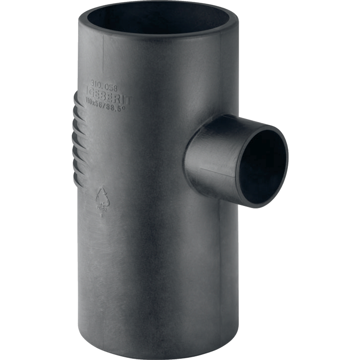 Embranchement 88.5° Geberit Silent-db20: d63mm d1=56mm
