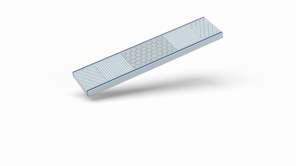 Ebauche alutop plus, rw=32 dB, clim. 3c/d/e, ei30, 2150 x 900 x 51,2mm, alaises bouleau ab., hdf brut, rac. en bas: 190mm