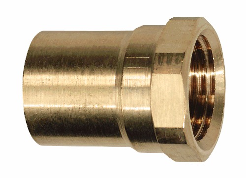 Série 7000 Raccords à braser Pièce intermédiaire bronze d 15 mm, Rp 3/8 inch