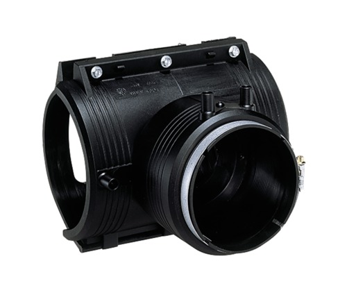 ELGEF Plus Collier de dérivation PE100 d110-250mm / SDR11 / Sortie d90-125 mm d 110 mm
