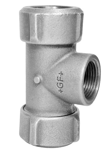 PRIMOFIT T-Stück mit Abgang mit Innengewinde (Trinkwasser), verzinkt, für Stahlrohre, 1/2"