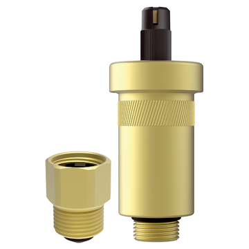 Purgeur d'air automatique ProOne 3/8", vanne de montage 1/2"