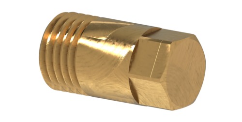 Cape longue laiton sans plomb R 3/4 inch