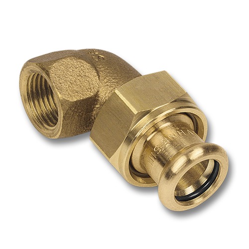 PRESS-FIT eau Equerre-union bronze au silicium d 15 mm