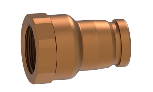 iFIT Module de transition bronze sans plomb Avec filetage femelle d 16 - 20 mm