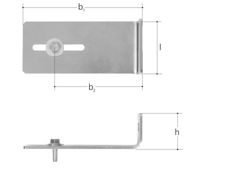JRG Adaptateur de fixation pour paroi acier